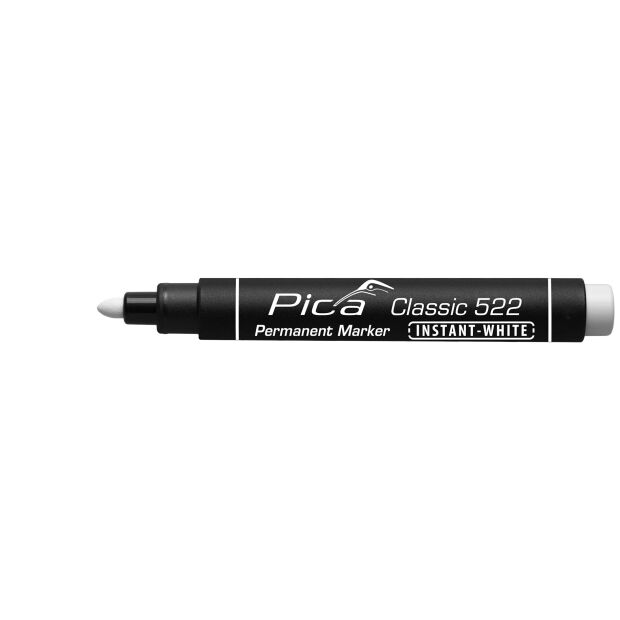 Pica Permanentmarker INSTANT WHITHE, Rundspitze 2-4mm