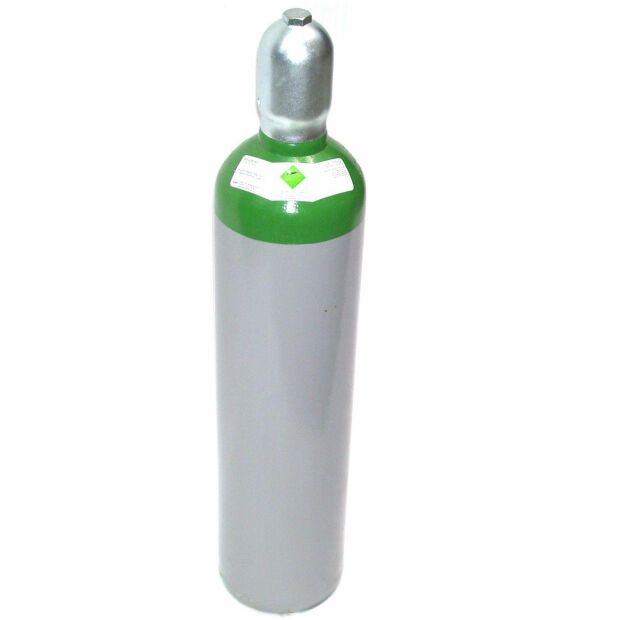 Sauerstoff Stahlflasche 20l inklusive Gasfüllung
