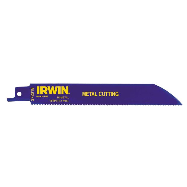 IRWIN Bi-Metall-Säbelsägeblätter für Metallschnitt 818R 200mm 18TPI, für Metall   1 Pkg. = 25 Stk.
