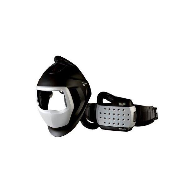 Schweißmaske 9100 Air ohne ADF, mit Adflo Gebläseatemschutz, inkl. Aufbewahrungstasche 790101