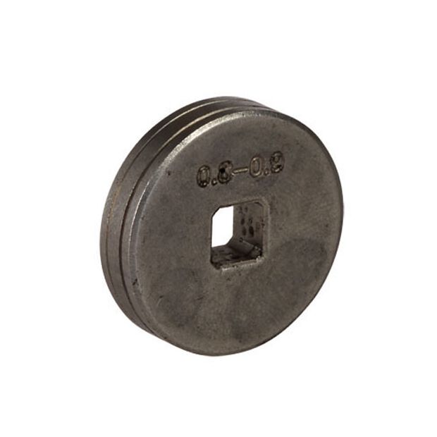 Drahtvorschubrolle 0,6/0,8 mm für Stahl